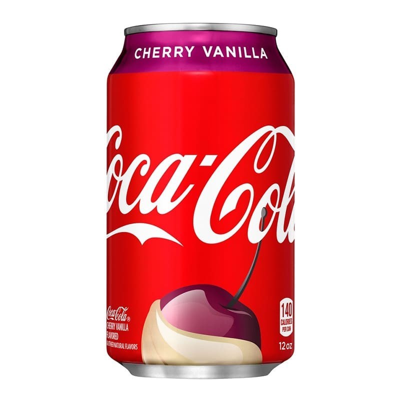 Coca Cola alla ciliegia e vaniglia