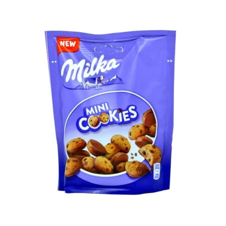 MILKA Mini Cookies - biscuits with chocolate chips 110 g