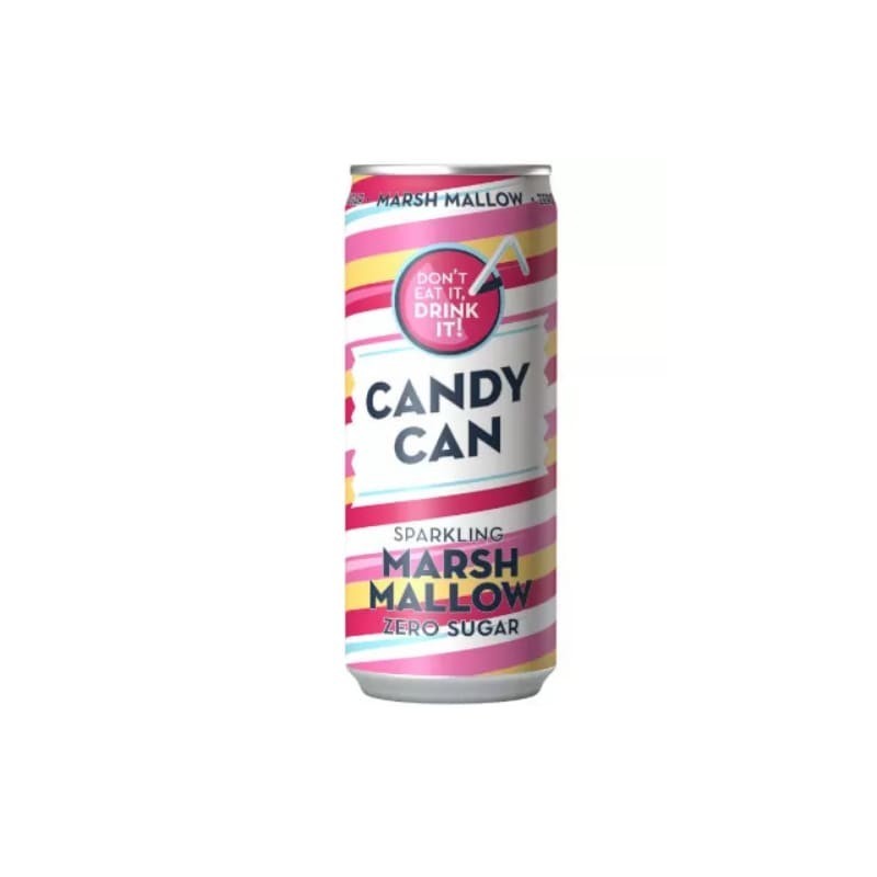 Candy Can - Bibita frizzante Zero Zuccheri gusto Marshmallow 330 ML