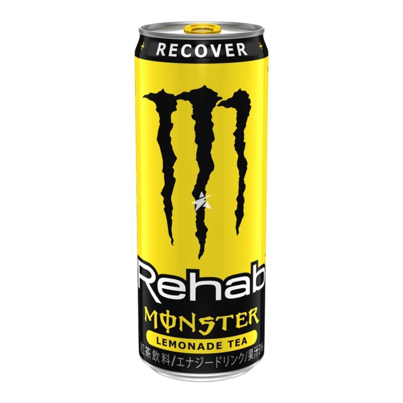 Monster energy rehab lemonade tea (tè al limone) - bevanda energetica 355 ml 