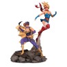 DC BOMBSHELLS  - Batgirl & Supergirl Celebration Statua Figure 35 cm