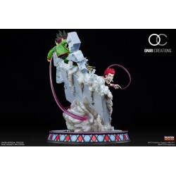 HUNTER X HUNTER - Gon VS Hisoka Battle at the Heavens Arena Oniri Creation 1/6 Statue 45 cm