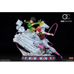 HUNTER X HUNTER - Gon VS Hisoka Battle at the Heavens Arena Oniri Creation 1/6 Statue 45 cm