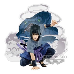 NARUTO SHIPPUDEN - Sasuke Uchiha Panel Spectacle PVC Figure 9 cm 