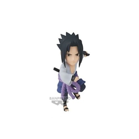 NARUTO SHIPPUDEN - Sasuke Uchiha World Collectable Figure 8 cm