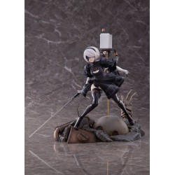 NIER: AUTOMATA - 2B Ver. 1.1a Deluxe Version Aniplex PVC Figure 20 cm