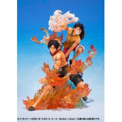 ONE PIECE - Monkey D. Luffy Brother's Bond Bandai FiguartsZero PVC Figure 19 cm RE-RUN