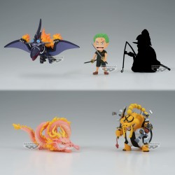 ONE PIECE - Wanokuni Onigashima World Collectable Figure vol. 10 Pacco Completo 7 cm