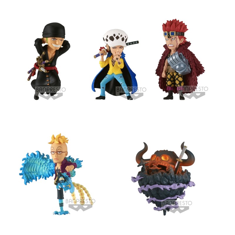 ONE PIECE - Wanokuni Onigashima World Collectable Figure vol. 4 Complete Pack 7 cm