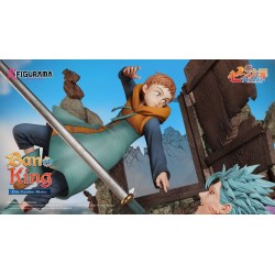 SEVEN DEADLY SINS - Ban vs King Elite Fandom Diorama Figurama Collectors 1/6 Statue 54 Cm
