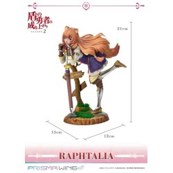 THE RISING OF THE SHIELD HERO - Raphtalia Prisma Wing Prime 1 Studio 1/7 PVC Figure 21 cm