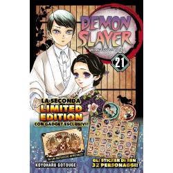 Demon Slayer - Kimetsu No Yaiba Vol. 21 Limited edition (ITA)