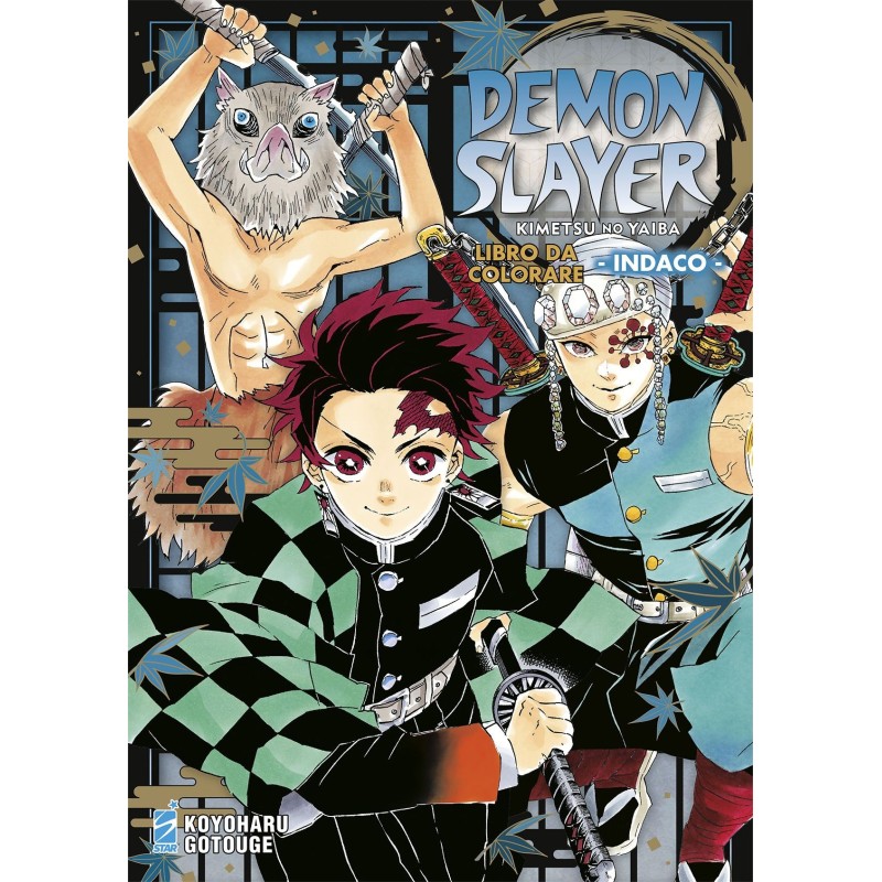 Demon Slayer - Libro da colorare - Indaco Vol. 4 (ITA)