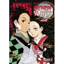 Demon Slayer - Libro da colorare - Rosso Vol. 1 (ITA)