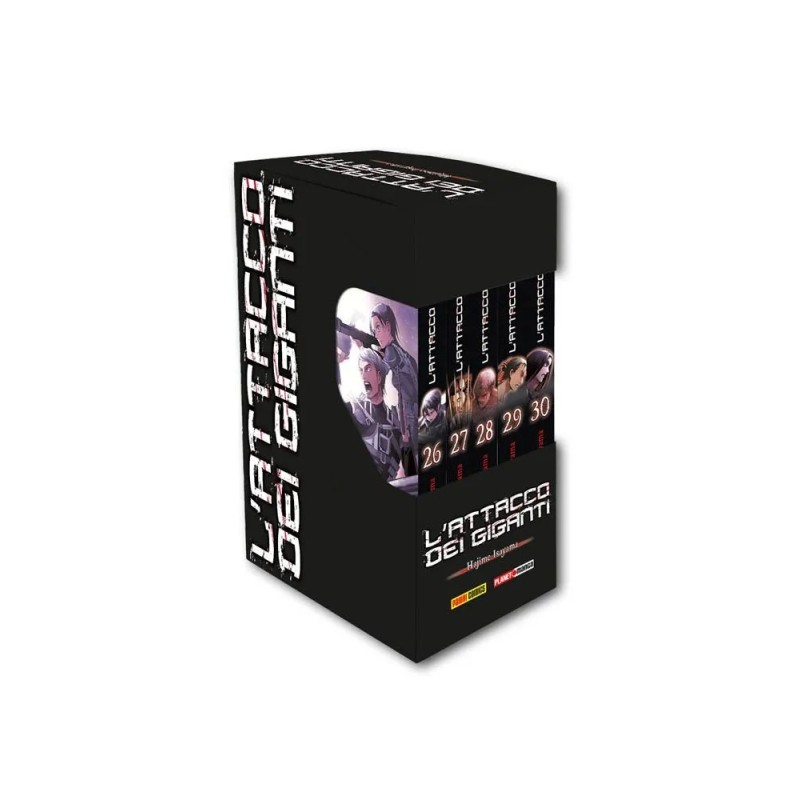 L'attacco dei giganti - cofanetto pieno (26-30) Vol. 6 (ITA)