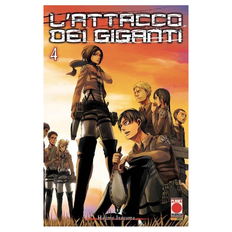 L'attacco dei giganti Vol. 4 (ITA)