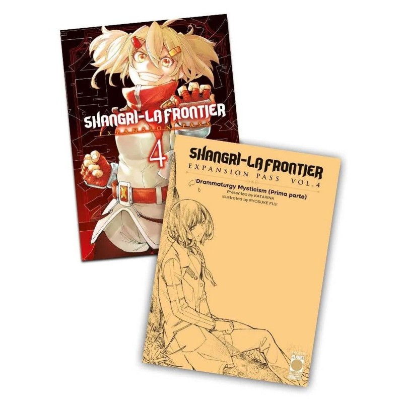 Shangri-La Frontier Vol. 4 - Expansion Pass (Cover variant + booklet) (ITA)
