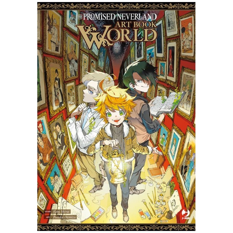The promised neverland Artbook (ITA)
