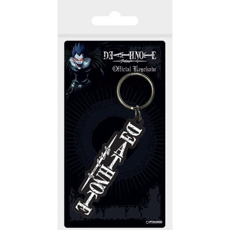 DEATH NOTE - Portachiavi Death Note Logo in gomma