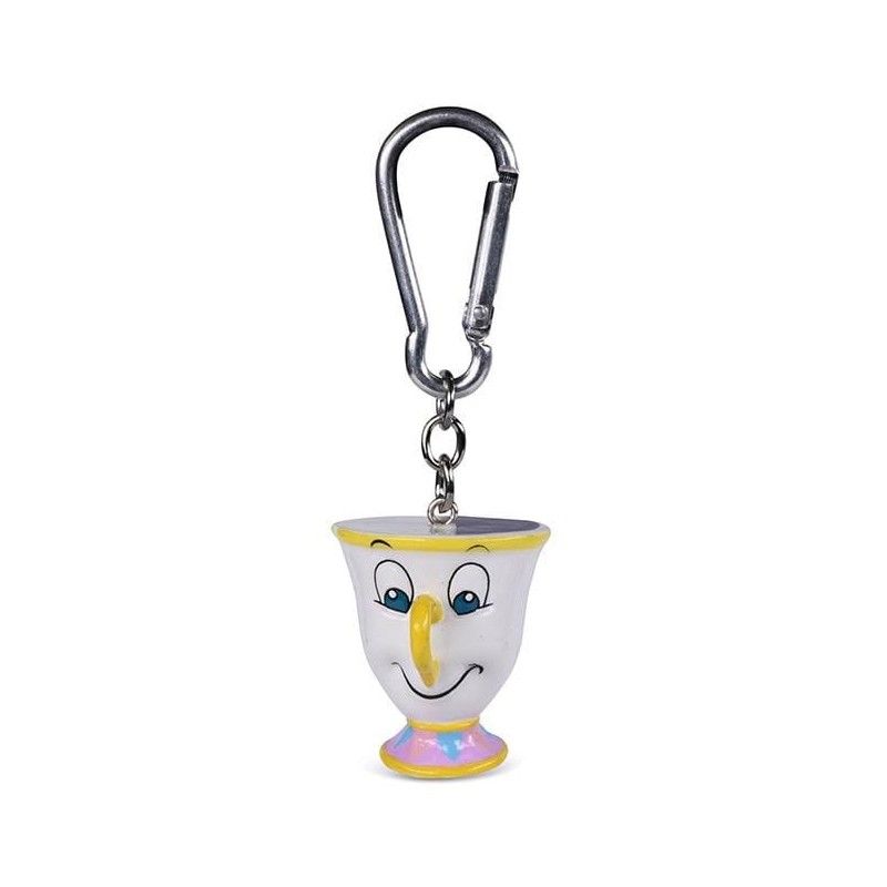 DISNEY - Beauty And The Beast Chip 3D Keychain Portachiavi