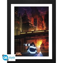 FIRE FORCE Framed print Spontaneous Human Combustion