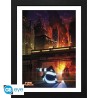FIRE FORCE Framed print Spontaneous Human Combustion Stampa incorniciata