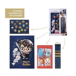 HARRY POTTER - Stationery coloring set