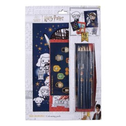 HARRY POTTER - Stationery coloring set