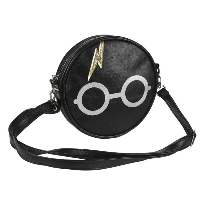 HARRY POTTER Black round handbag