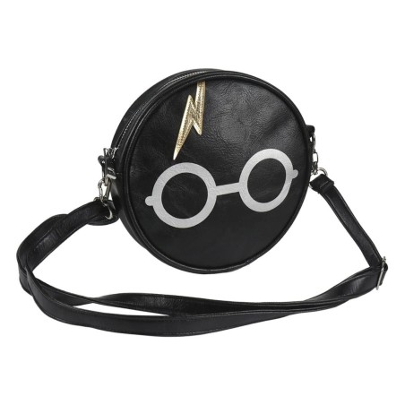 HARRY POTTER Black round handbag