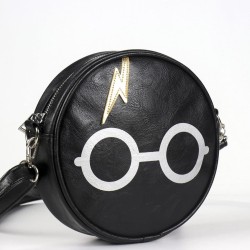 HARRY POTTER Black round handbag