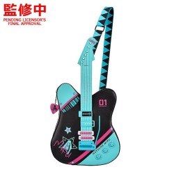 HATSUNE MIKU Shoulder Bag Character Vocal Series 01: Hatsune Miku Guitar-Shaped 27 x 52 cm