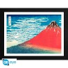 HOKUSAI Framed print Red Fuji