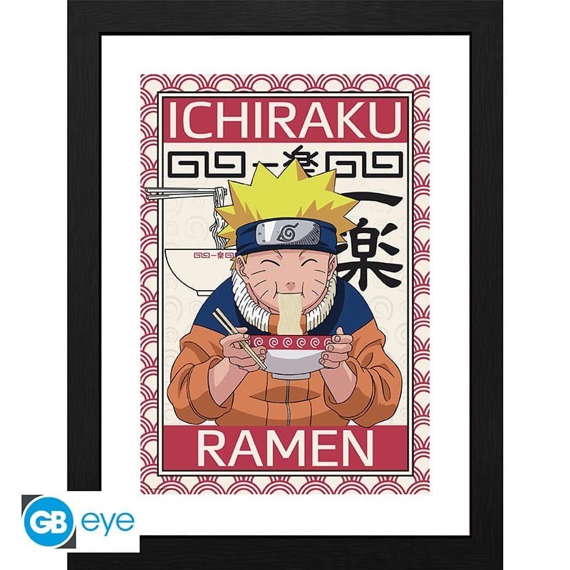 NARUTO Framed print Ichiraku Ramen Stampa incorniciata