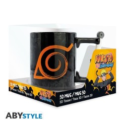 NARUTO SHIPPUDEN Mug 3D handle Kunai Konoha 460 ml