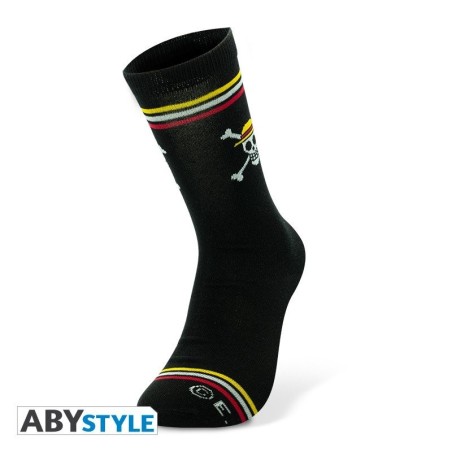 ONE PIECE - Socks - Black - Skull One size