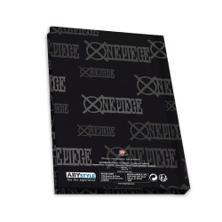 ONE PIECE - XXL glass + Pin + Pocket Notebook "Skull"