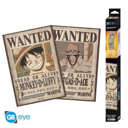 ONE PIECE Set 2 Chibi Posters Luffy & Ace (52x35cm)