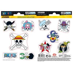ONE PIECE Stickers Straw Hat Skulls