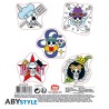 ONE PIECE Stickers Straw Hat Skulls
