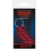 STRANGER THINGS - Logo Rubber Keychain