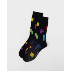 Tetris Regular Socks "Tetriminos Pattern" - Calze