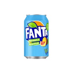 Fanta Pineapple & Grapefruit - gusto Ananas e pompelmo (lattina) 355 ml