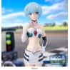EVANGELION - Rei Ayanami Racing Pit Walk Luminasta SEGA PVC Figure 21 cm