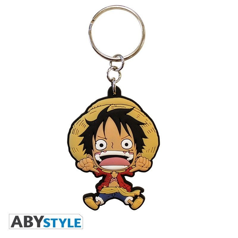 ONE PIECE - Portachiavi in PVC "Luffy SD"