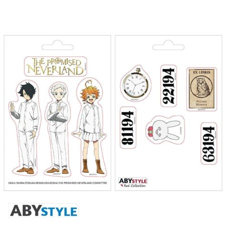 THE PROMISED NEVERLAND - Mini Stickers - Orphans (16x11cm)