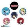 FAIRY TAIL - Badge Pack Characters (spille)