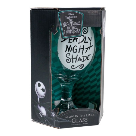 NIGHTMARE BEFORE CHIRSTMAS - Pint Glass "Deadly Night Shade" 350 ML