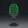 NIGHTMARE BEFORE CHIRSTMAS - Bicchiere in vetro "Deadly Night Shade" 350 ML