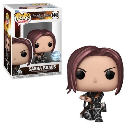 ATTACK ON TITAN - Sasha Braus Metallic Special Edition Funko Pop 1448